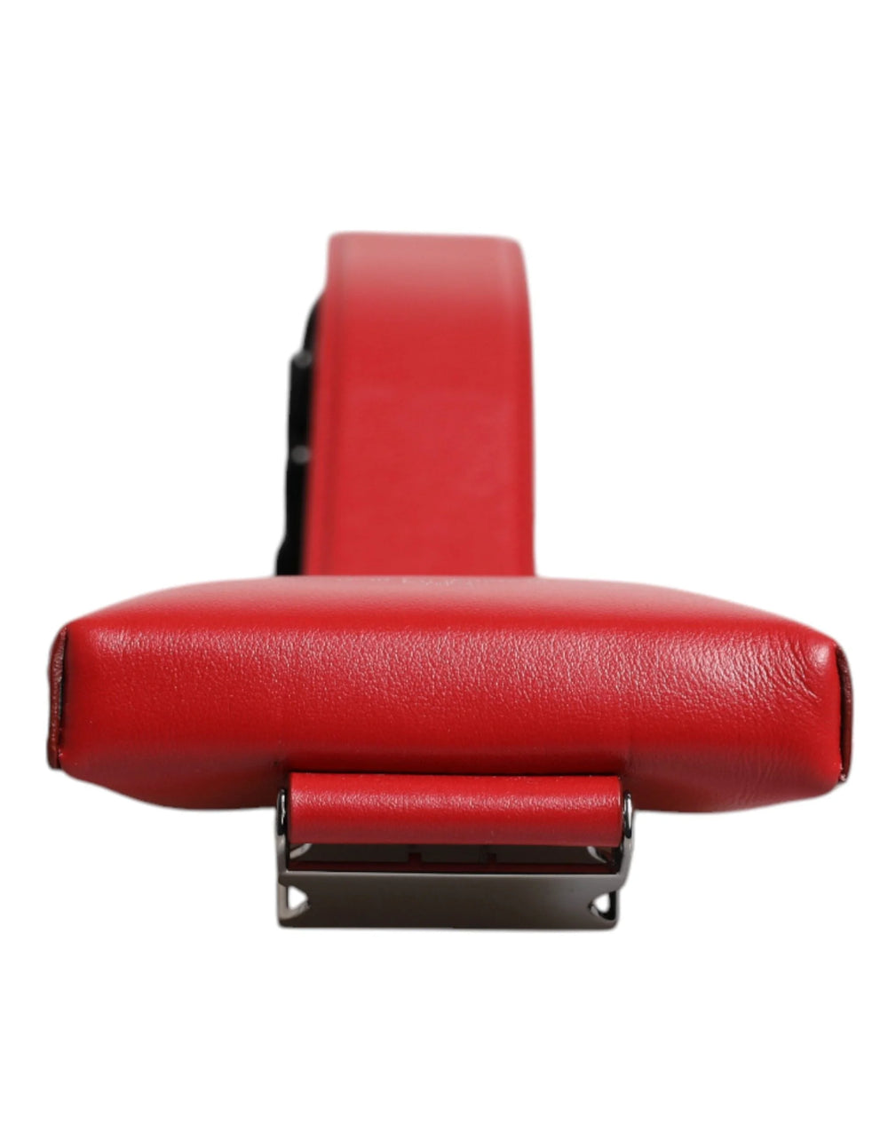 Dolce & Gabbana Red Leather Logo Zip Around Card Holder Wide Strap Wallet (Copy) - Wallets