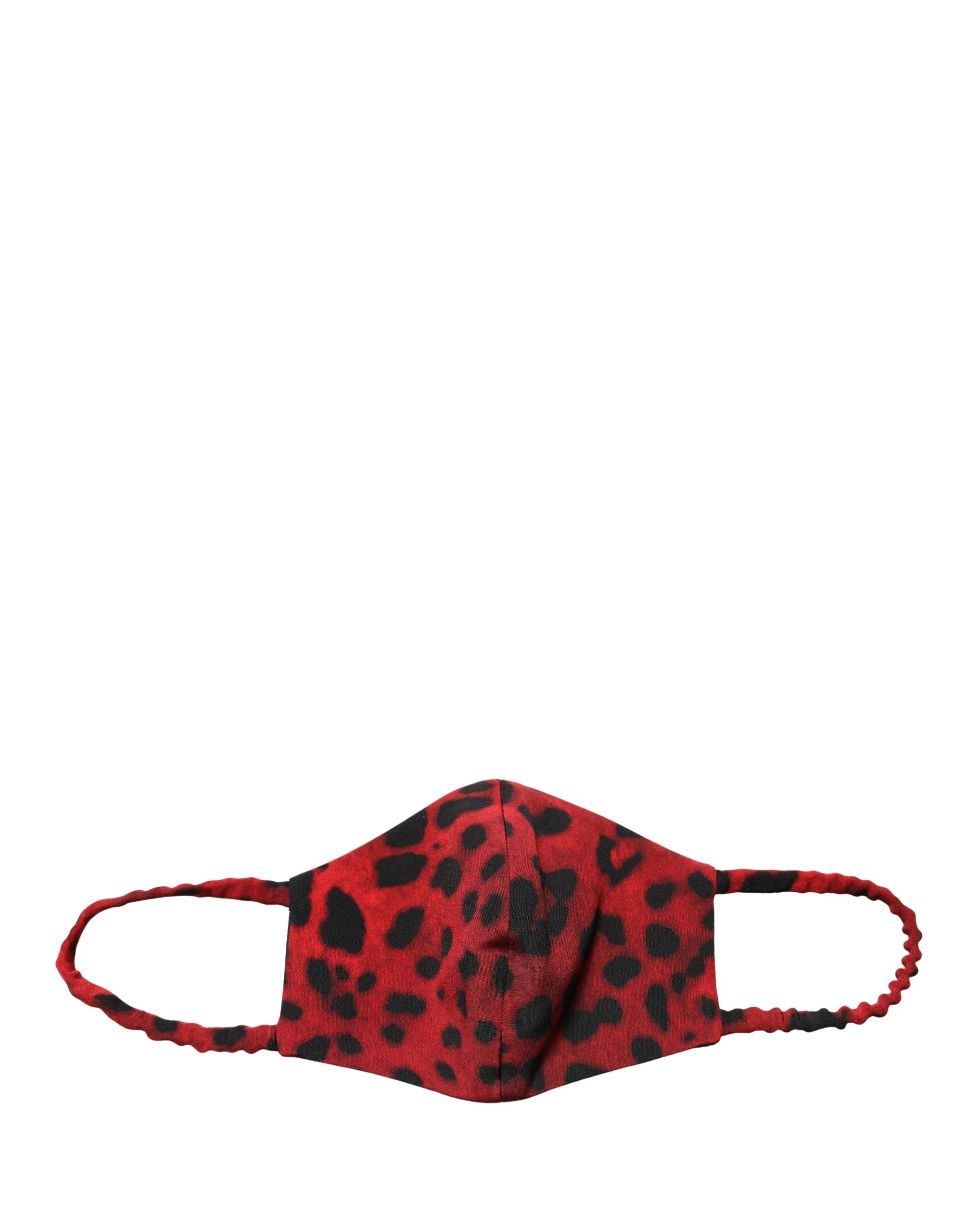 Dolce & Gabbana Red Leopard Print Sheath Long Sleeve Dress - IT42|M