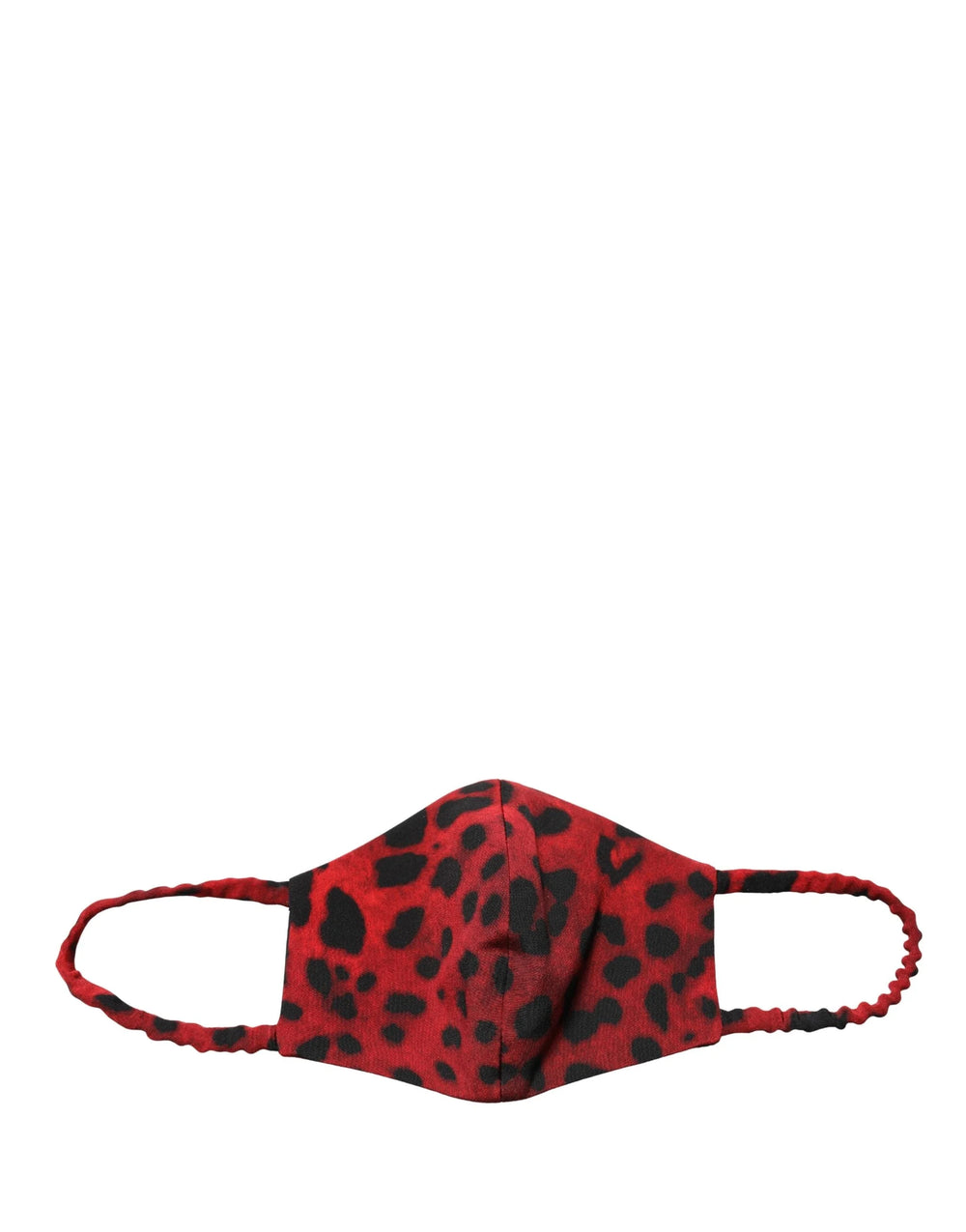 Dolce & Gabbana Red Leopard Print Sheath Long Sleeve Dress - IT42|M