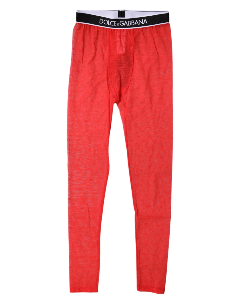 Dolce & Gabbana Red Logo Lace Lingerie Tight Pants Underwear - IT2 | S