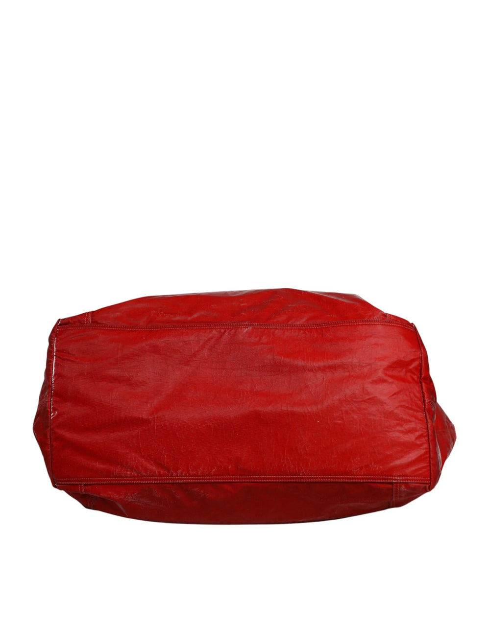 Dolce & Gabbana Red Nylon Hand Shoulder Duffel Travel Bag - Duffel Bags