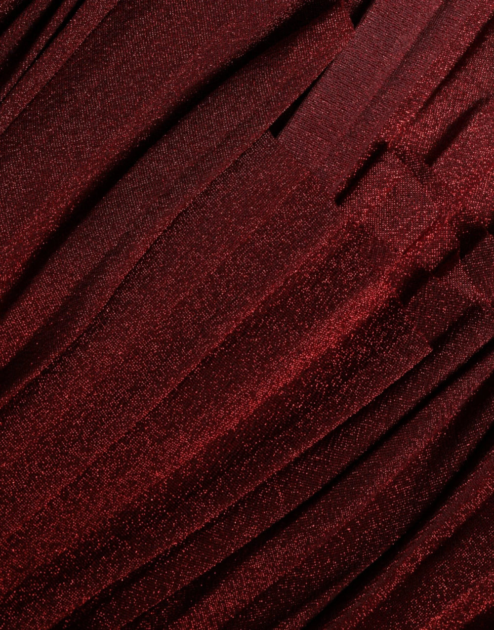 Dolce & Gabbana Red One Shoulder Pleated A-line Mini Dress - IT40|S - Dresses