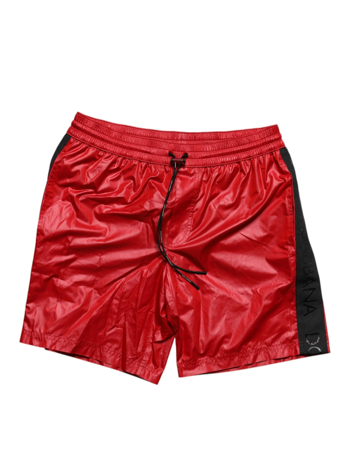 Dolce & Gabbana Red Polyester Beachwear Shorts 2Pc Swimwear - Swim Boxers