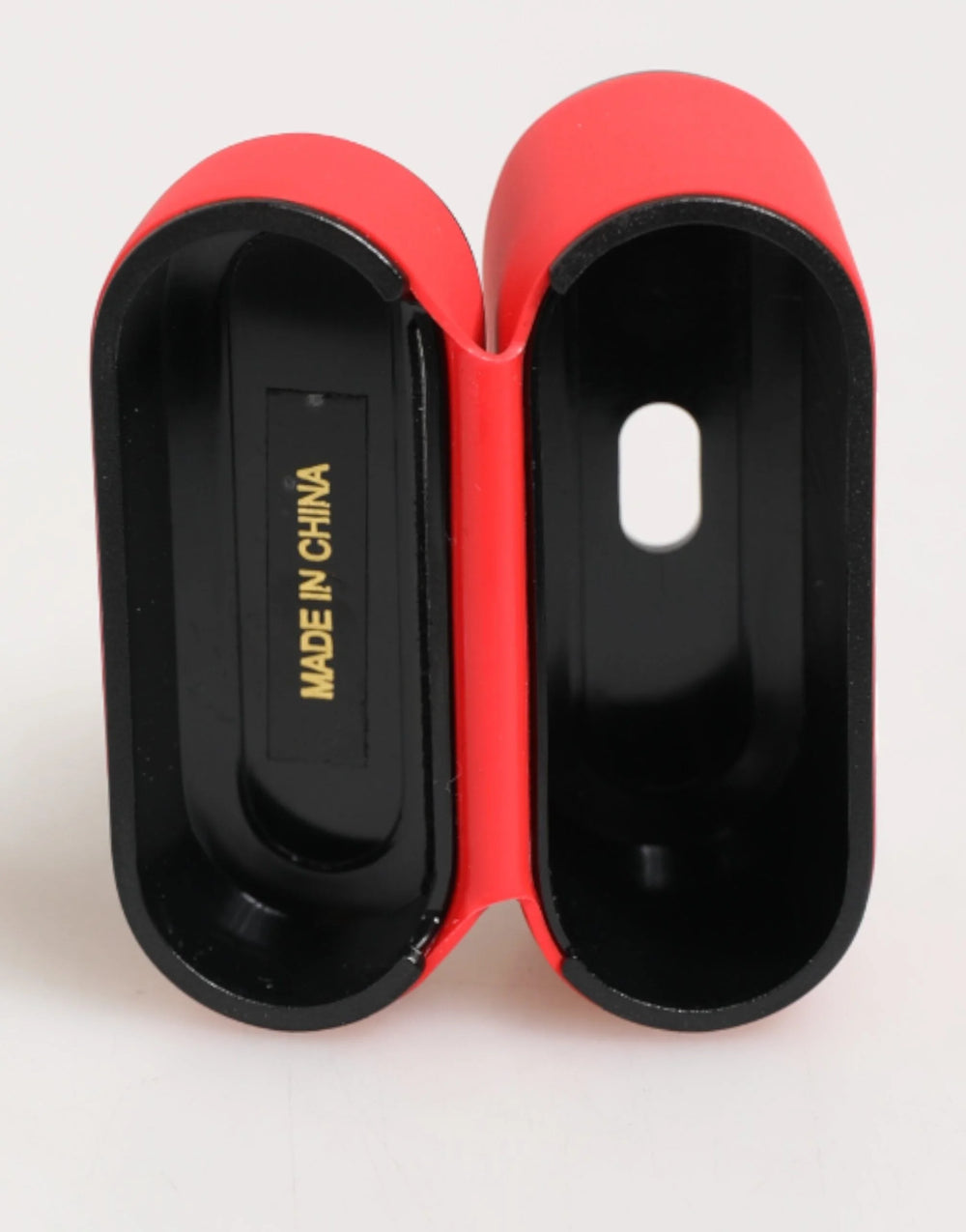 Dolce & Gabbana Red PVC DG Logo Embossed Men Flip Holder Airpods Case - Headphone Carrying Cases