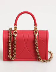 Dolce & Gabbana Red Silicone Devotion Heart Cover Bag Women Airpods Case - Headphone Carrying Cases