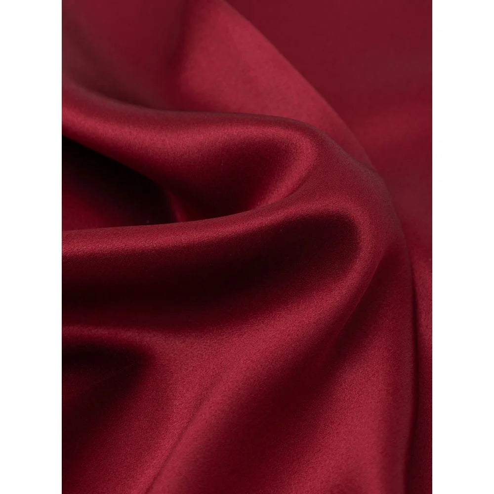 Dolce & Gabbana Red Silk Pocket Square - Handkerchiefs