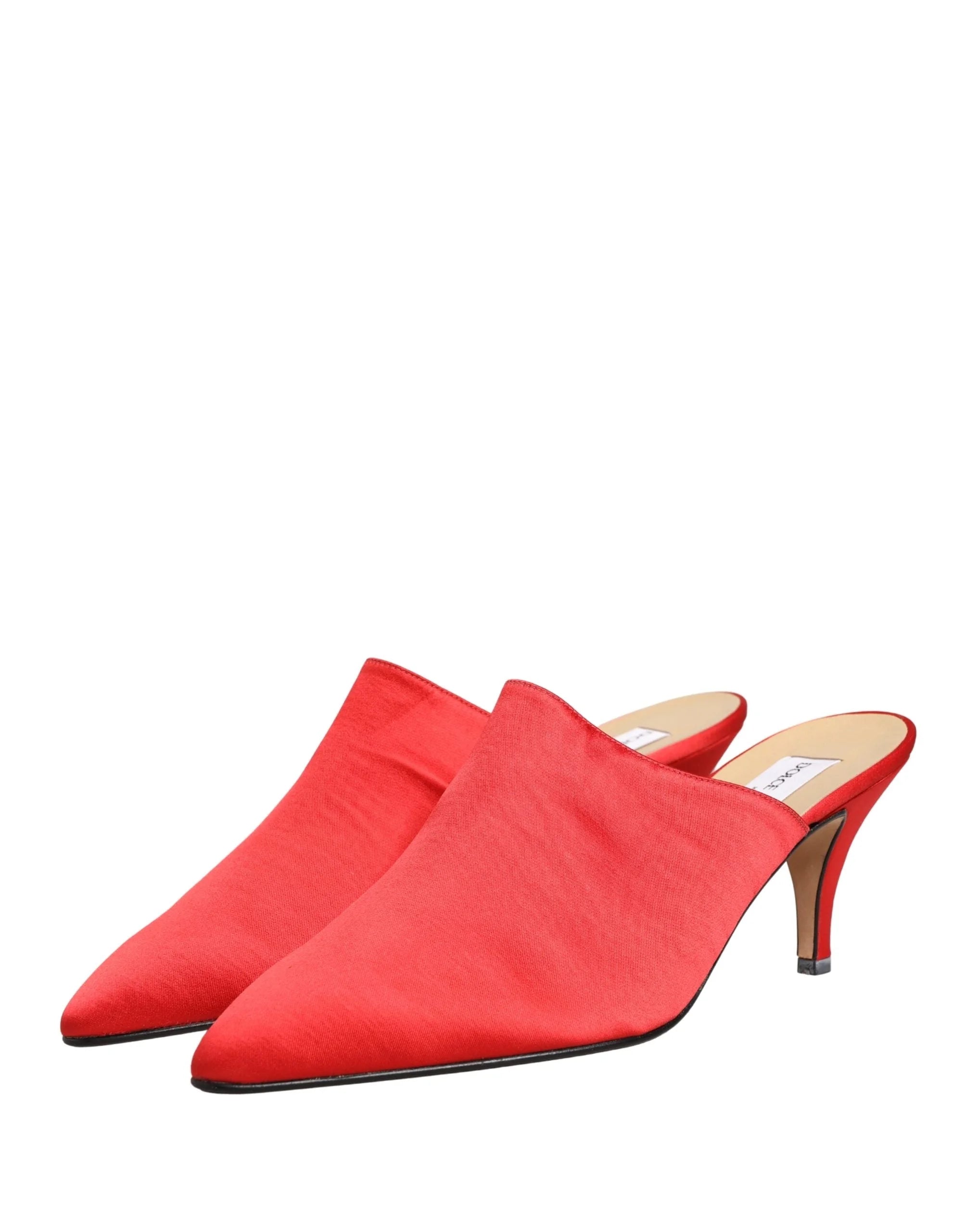 Dolce & Gabbana Röda mockakläck Skor