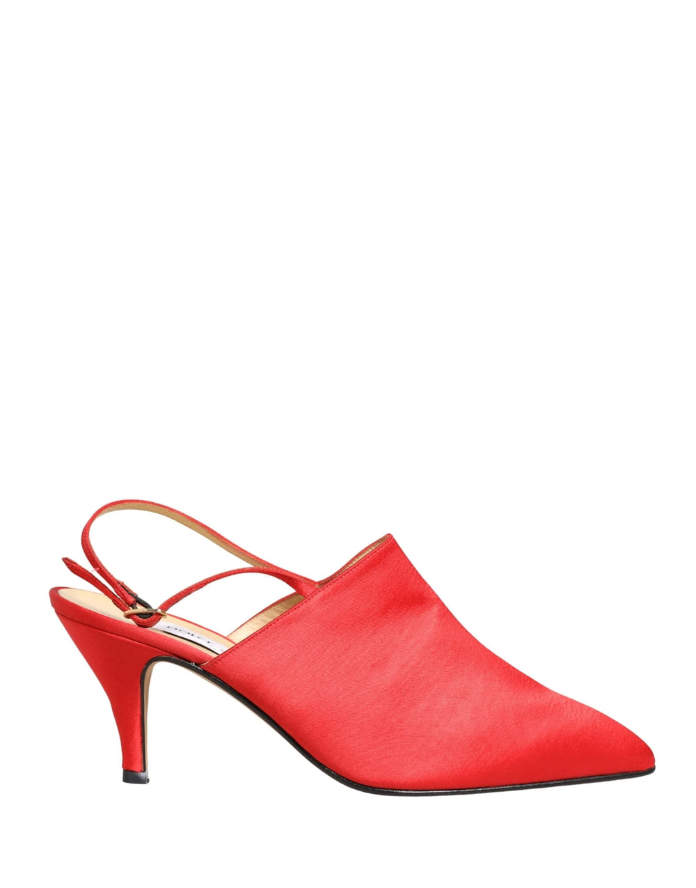 Dolce & Gabbana Piros Bőr Magassarkú Szandálok - EU39/US8.5