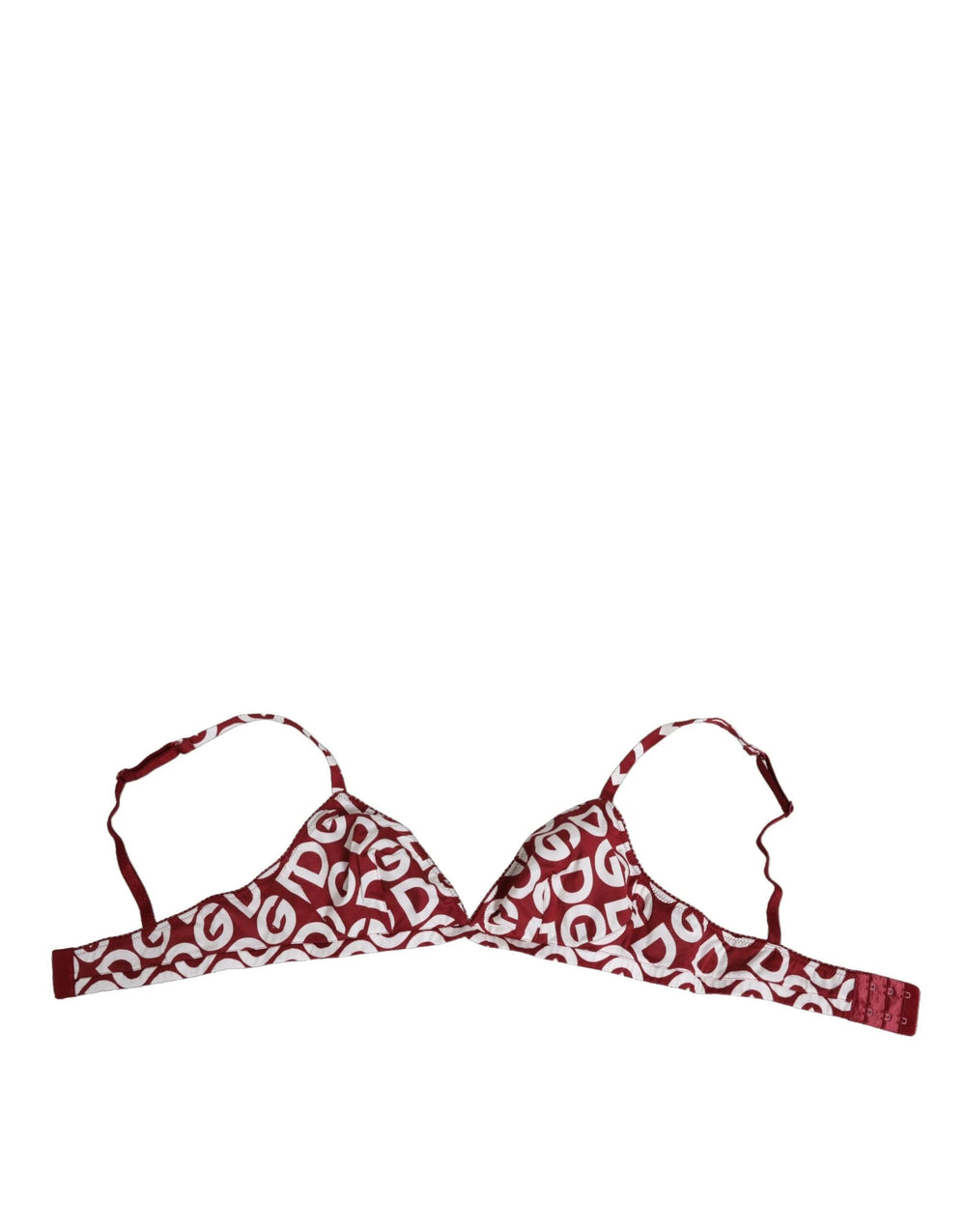 Dolce & Gabbana Red White Logo Mania Soft Cup Bra Underwear - IT2 | S - Bras
