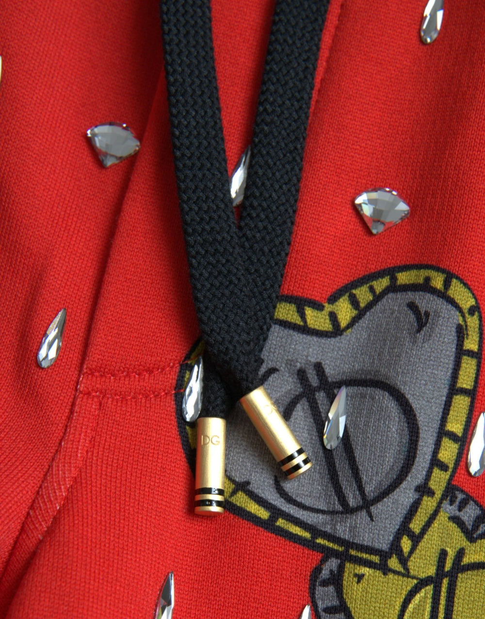 Dolce & Gabbana Red Year Of The Pig Jogger Sweatpants Pants - IT48 | M - Sweatpants