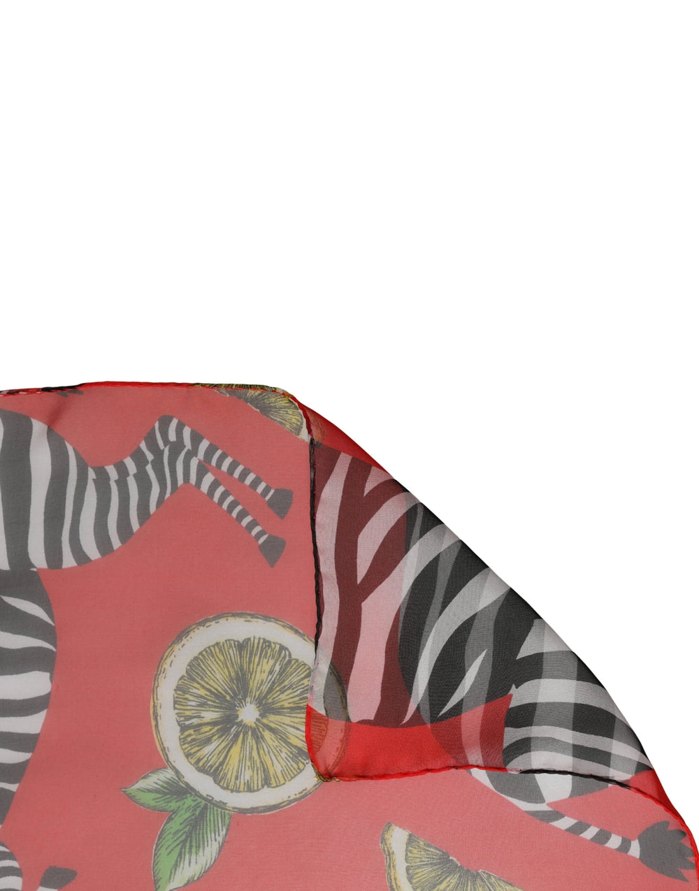 Dolce & Gabbana Red Zebra Print Silk Wrap Shawl Stole 200cm x 132cm Scarf