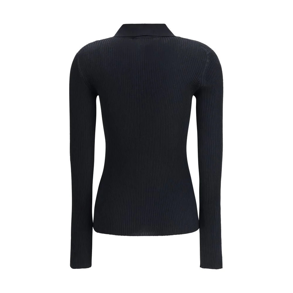 Dolce & Gabbana Ribbed Polo Sweater - IT40 | M - Polos