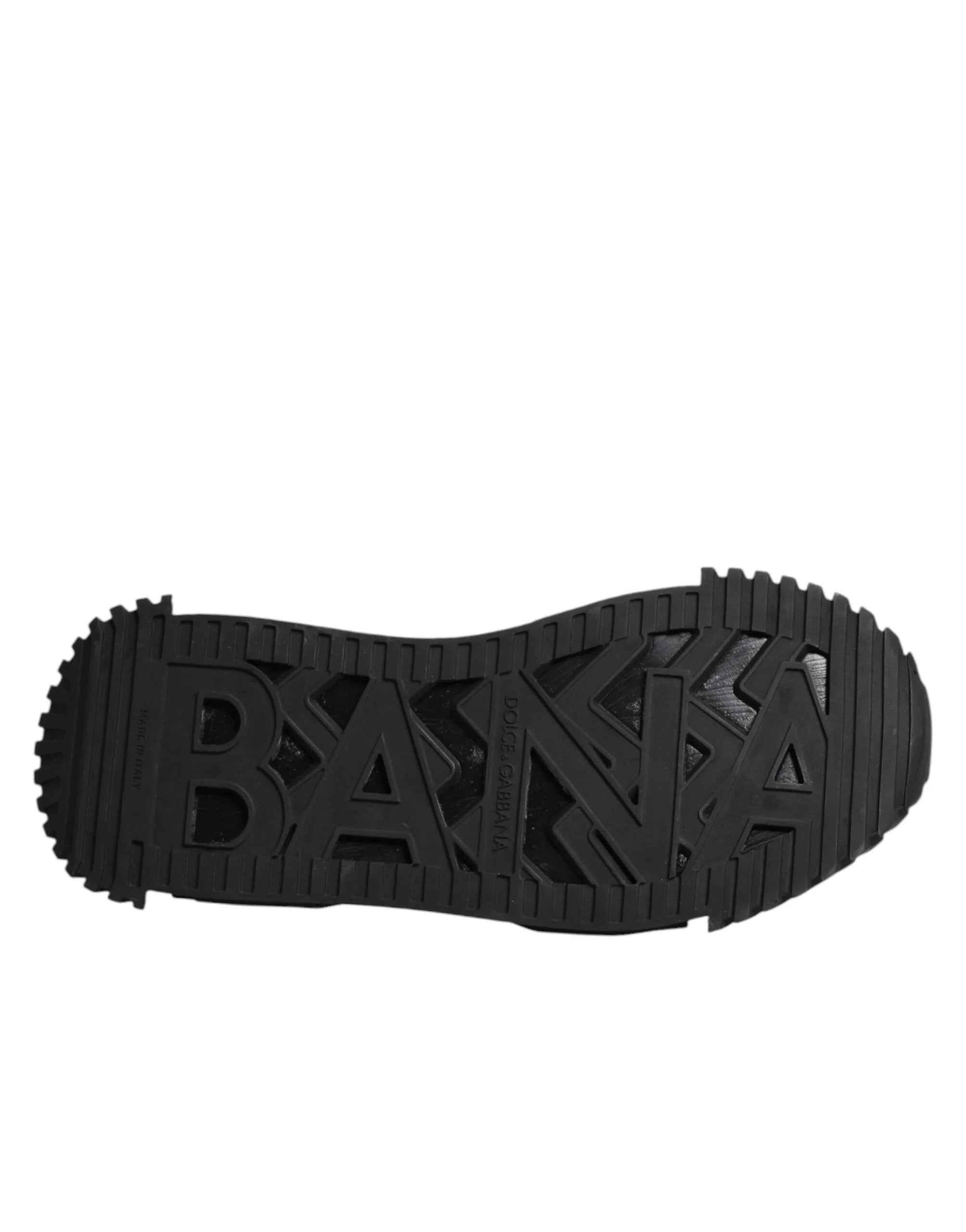 Dolce & Gabbana Shoes Black Embellished Low Top NS1 Sneakers Shoes - EU36/US5.5