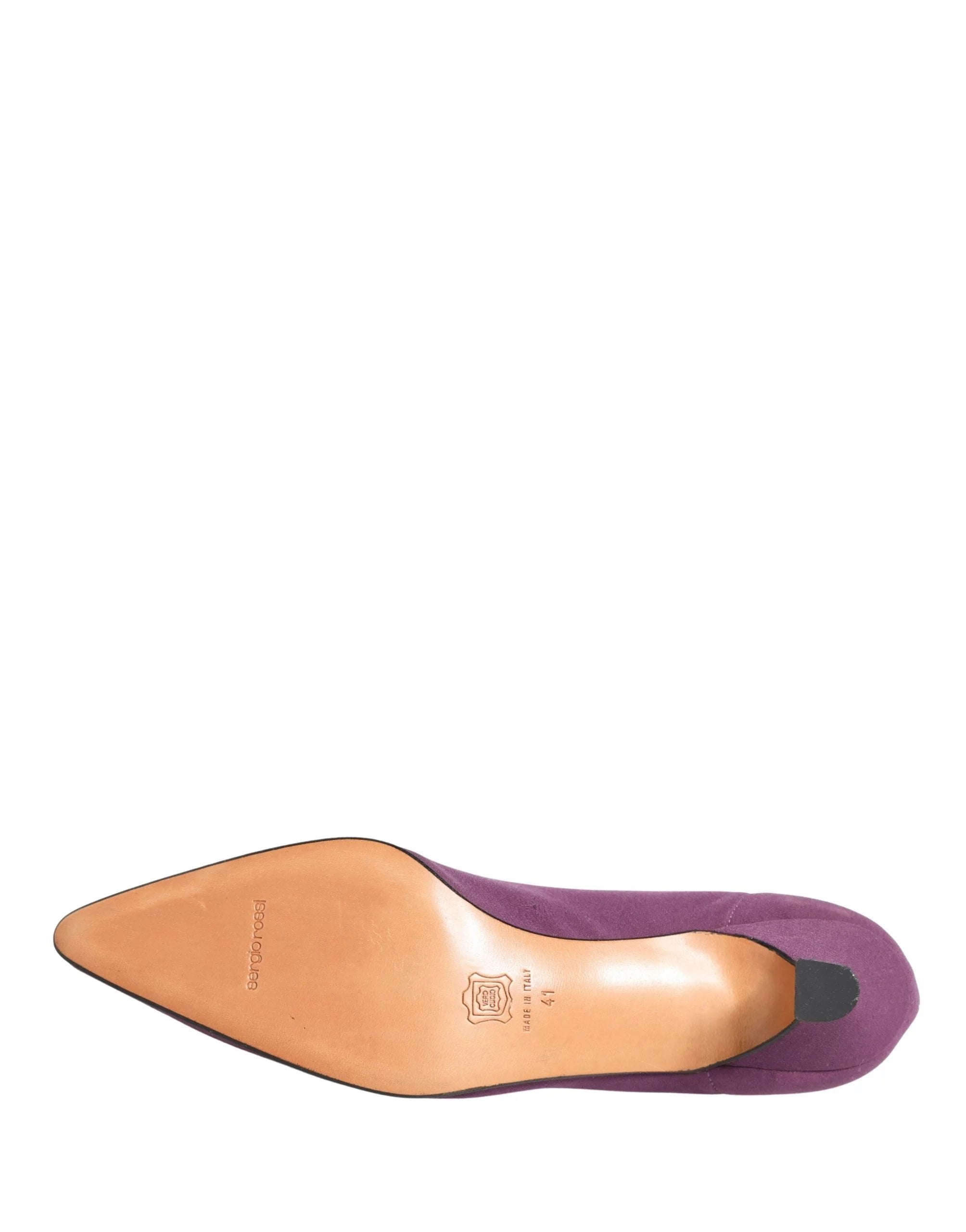 Dolce & Gabbana Lila Bőr Bokalcipők - EU41/US10.5