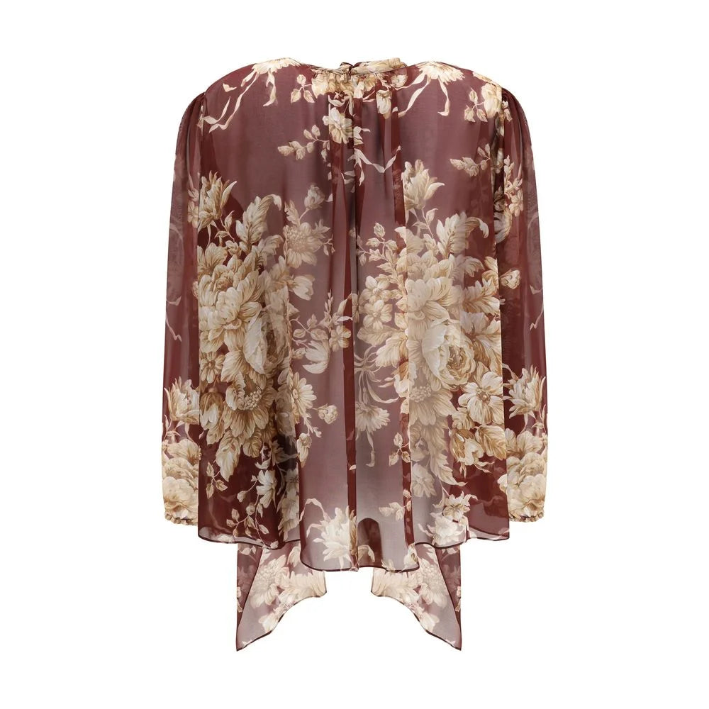 Dolce & Gabbana Silk chiffon floral Shirt - IT40 | M