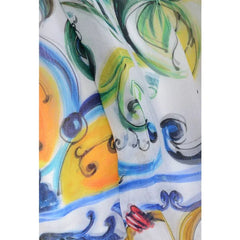 Dolce & Gabbana Silk Maiolica Dress - 38 - Dresses