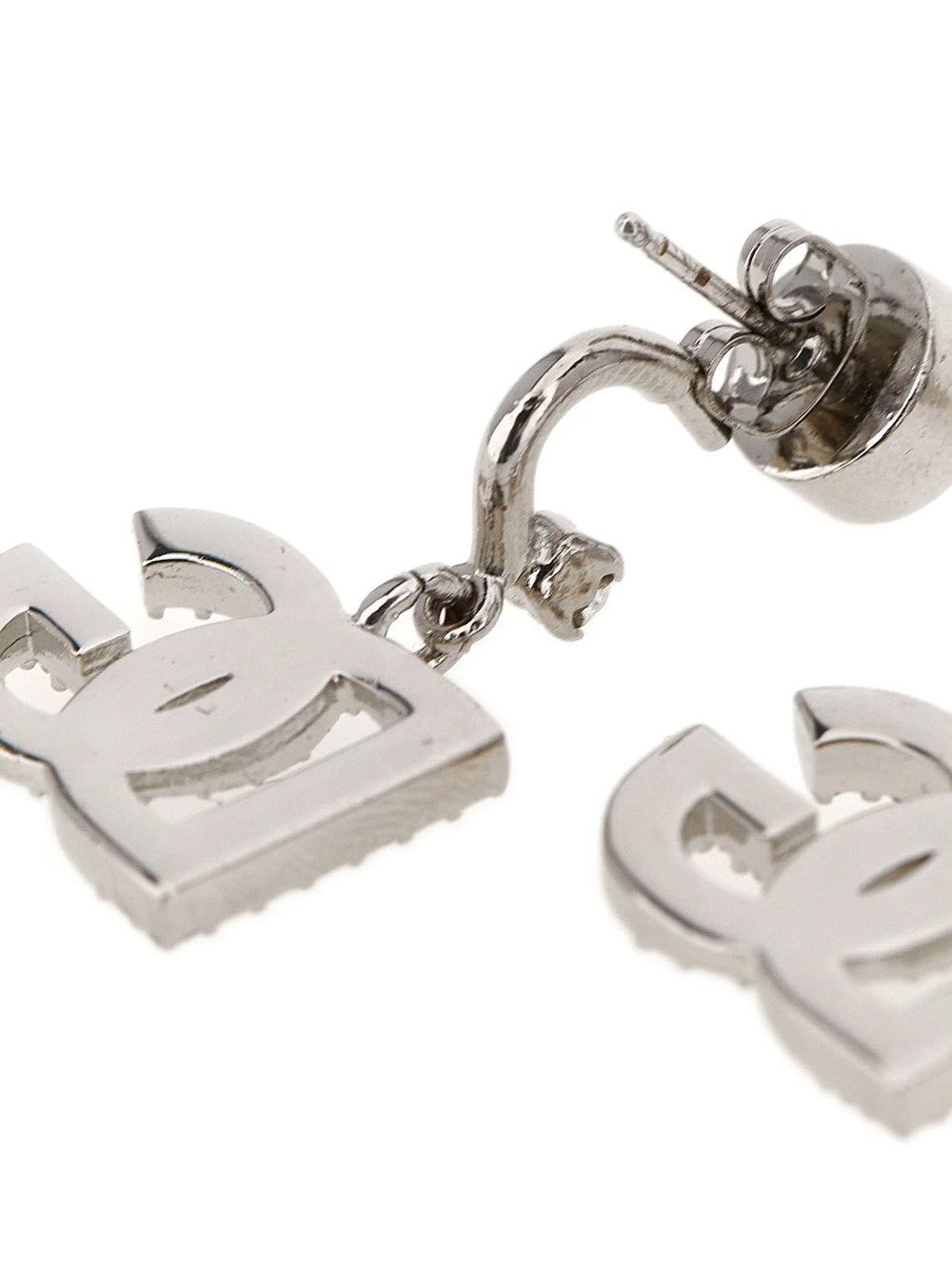 Dolce & Gabbana Silver Brass Earrings - One Size