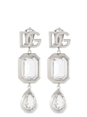 Dolce & Gabbana Silver Brass Earrings - One Size