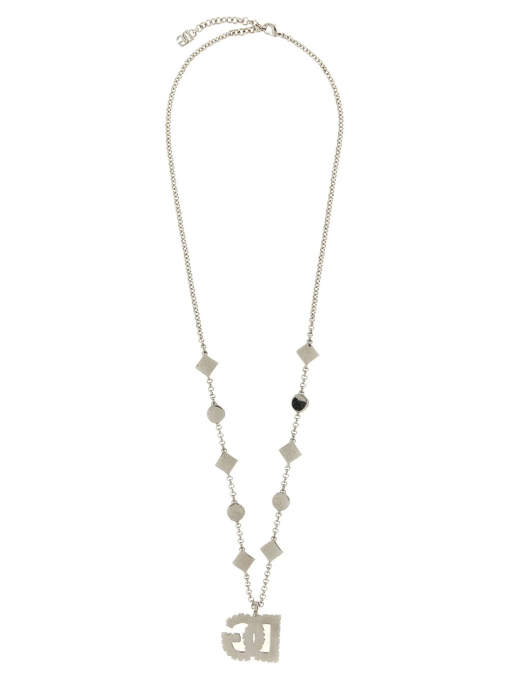 Dolce & Gabbana Silver Brass Necklace - One Size