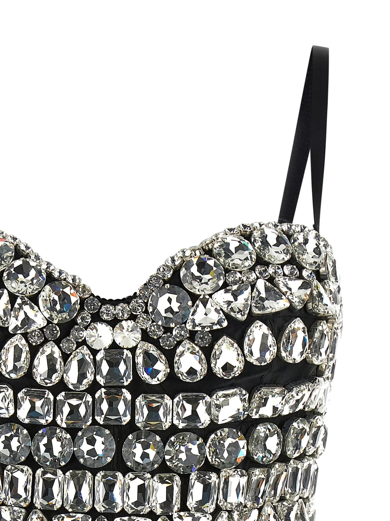 Dolce & Gabbana Silver Polyamide Bodysuit - IT40