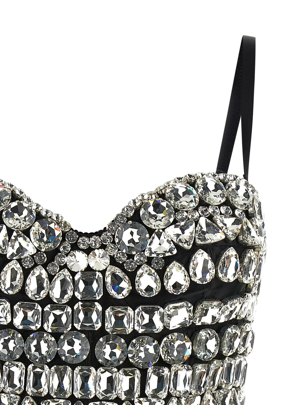 Dolce & Gabbana Silver Polyamide Bodysuit - IT40