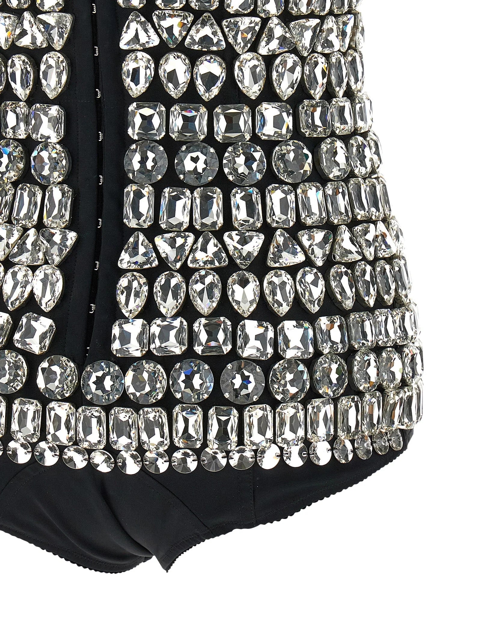 Dolce & Gabbana Silver Polyamide Bodysuit - IT40