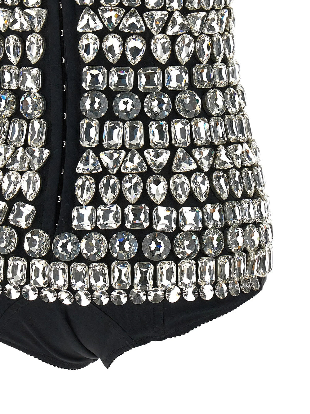 Dolce & Gabbana Silver Polyamide Bodysuit - IT40