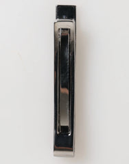 Dolce & Gabbana Silver Tone Brass Logo Branded Men Accessory Tie Clip Bar - Tie Clips