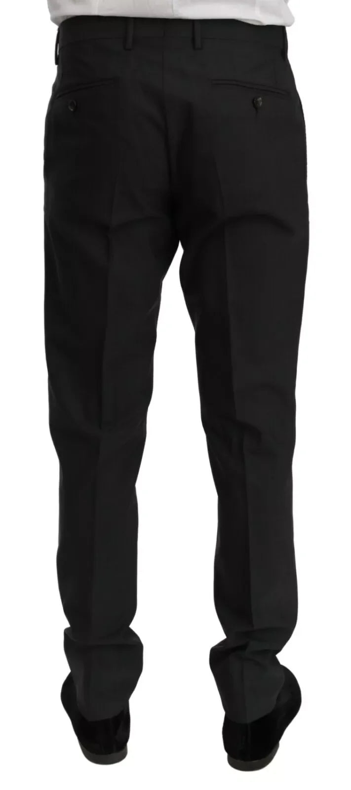 Dolce & Gabbana Slim Fit MARTINI Wool Gray Suit - IT48 | M - Pant Suits