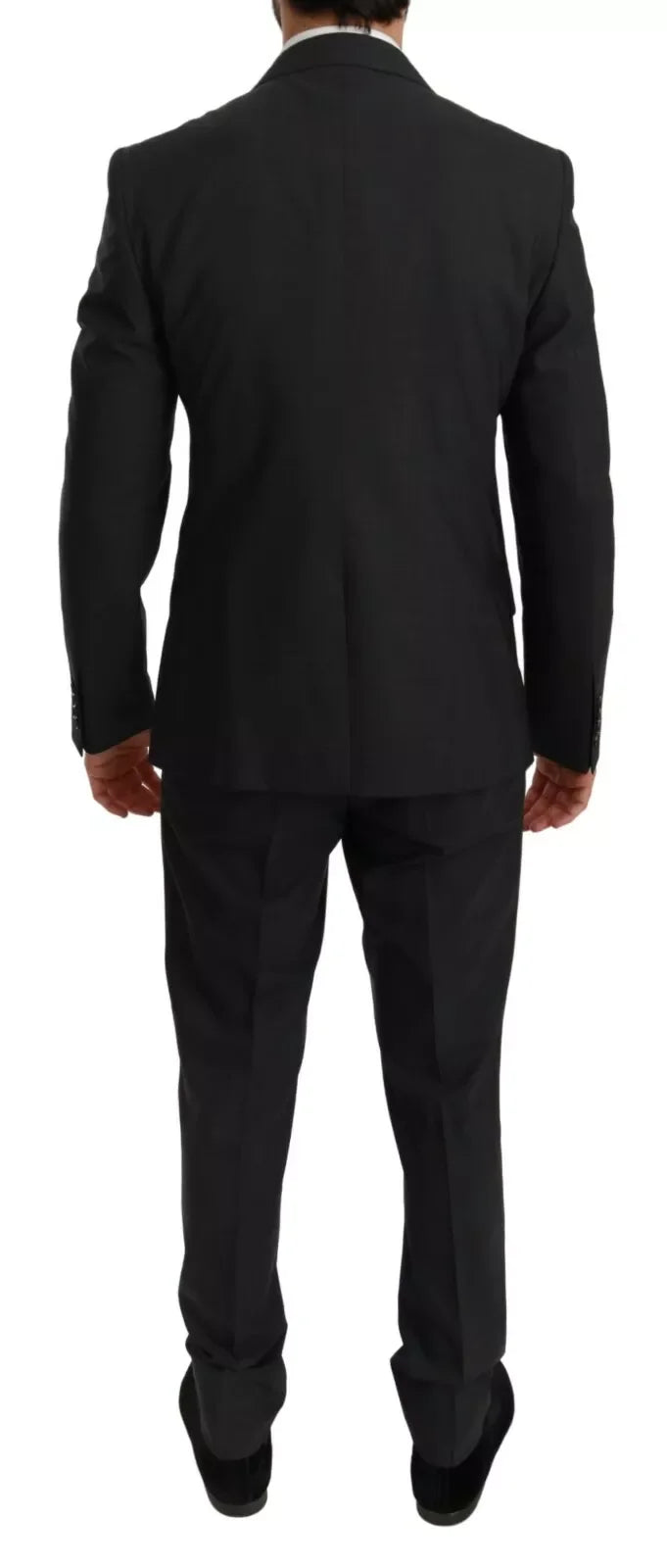 Dolce & Gabbana Slim Fit MARTINI Wool Gray Suit - IT48 | M - Pant Suits