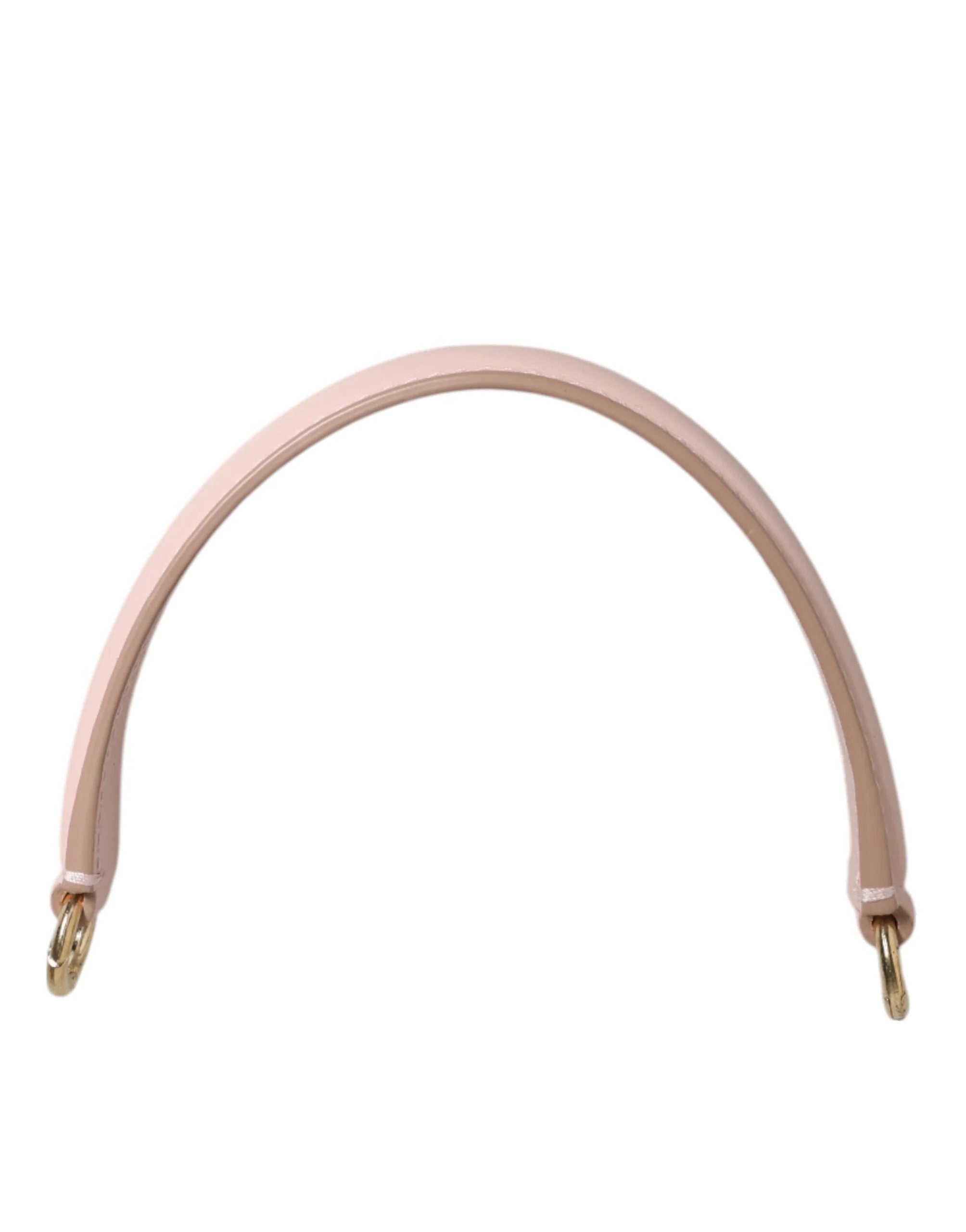 Dolce & Gabbana Strap Pink Leather Gold Tone Big Bag Handle Shoulder Strap - Handbag & Wallet Accessories