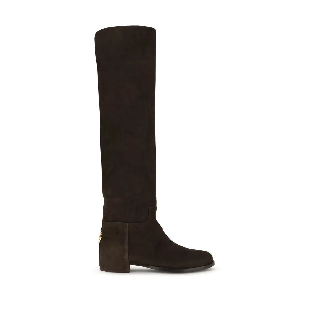 Dolce & Gabbana Suede High Boots - Boots