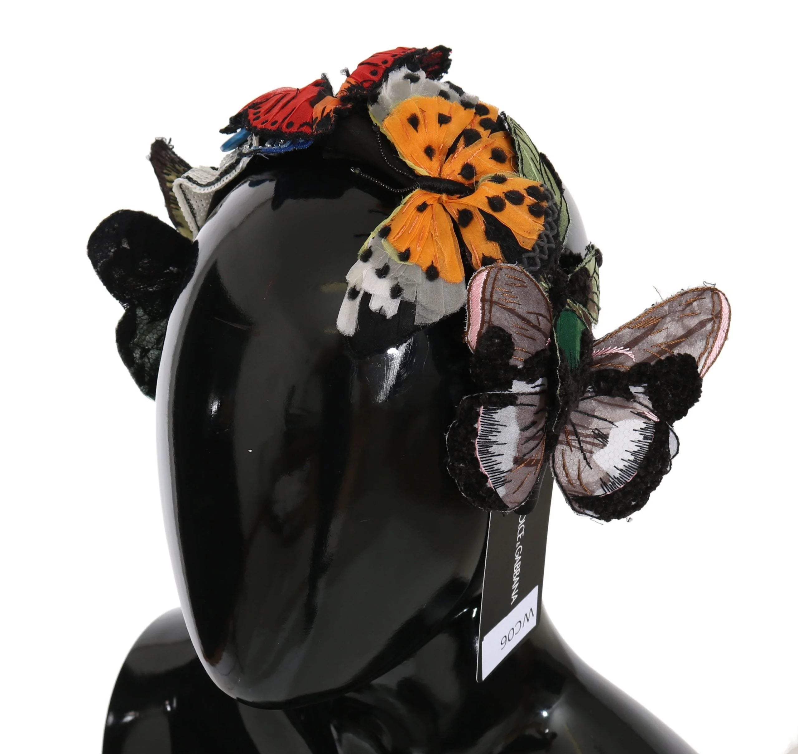 Dolce & Gabbana Tiara Floral Butterfly Sequin Diadem Headband - Headbands