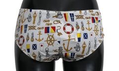 Dolce & Gabbana Underwear Sailor Print Silk Bottoms - IT4 | L - Briefs