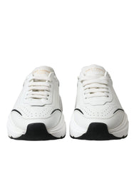 Dolce & Gabbana White Black Low Top Daymaster Sneakers Shoes - EU40/US9.5 - Sneakers