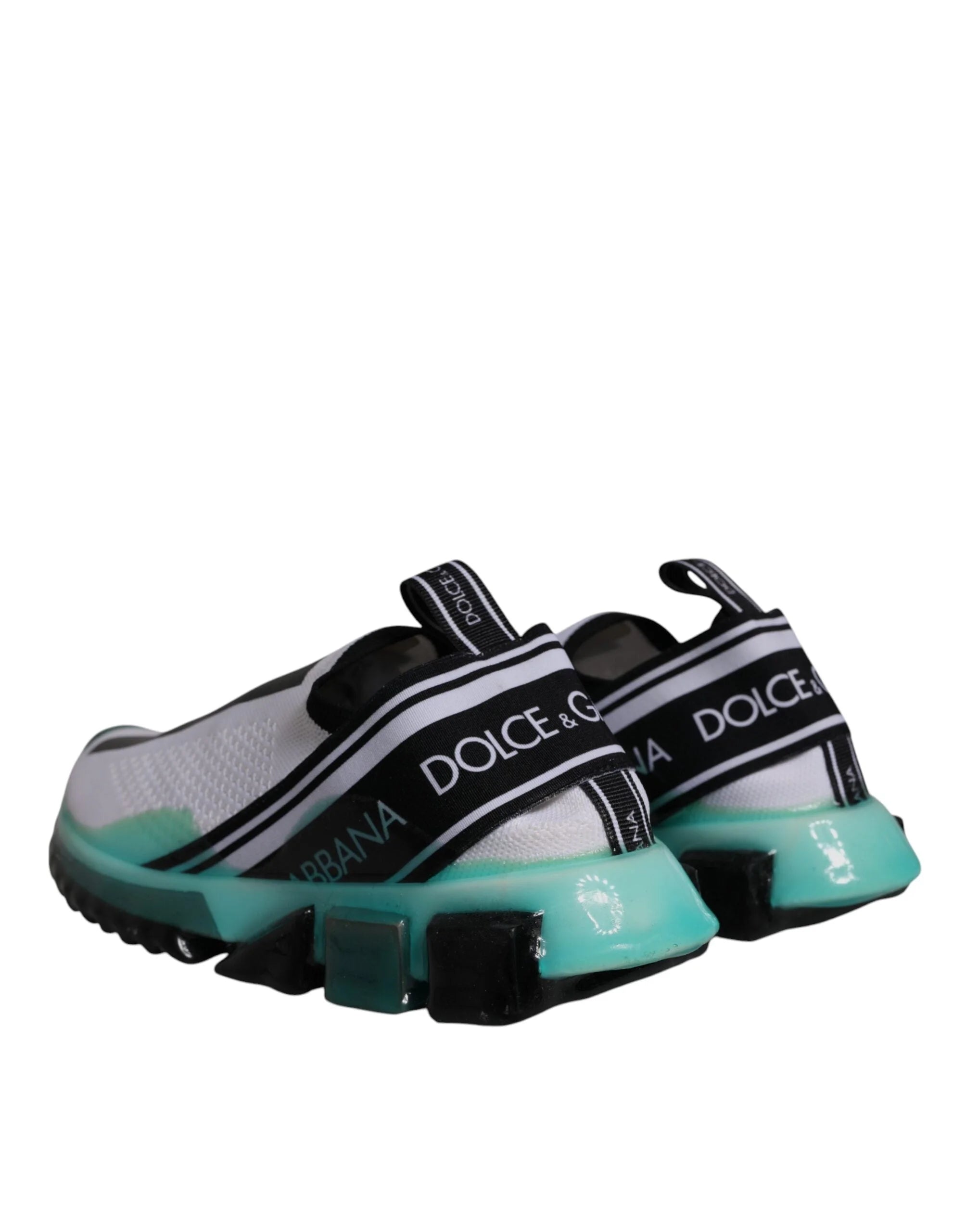 נעלי סניקרס סליפ און סורנטו Dolce & Gabbana לבן כחול - EU39/US6