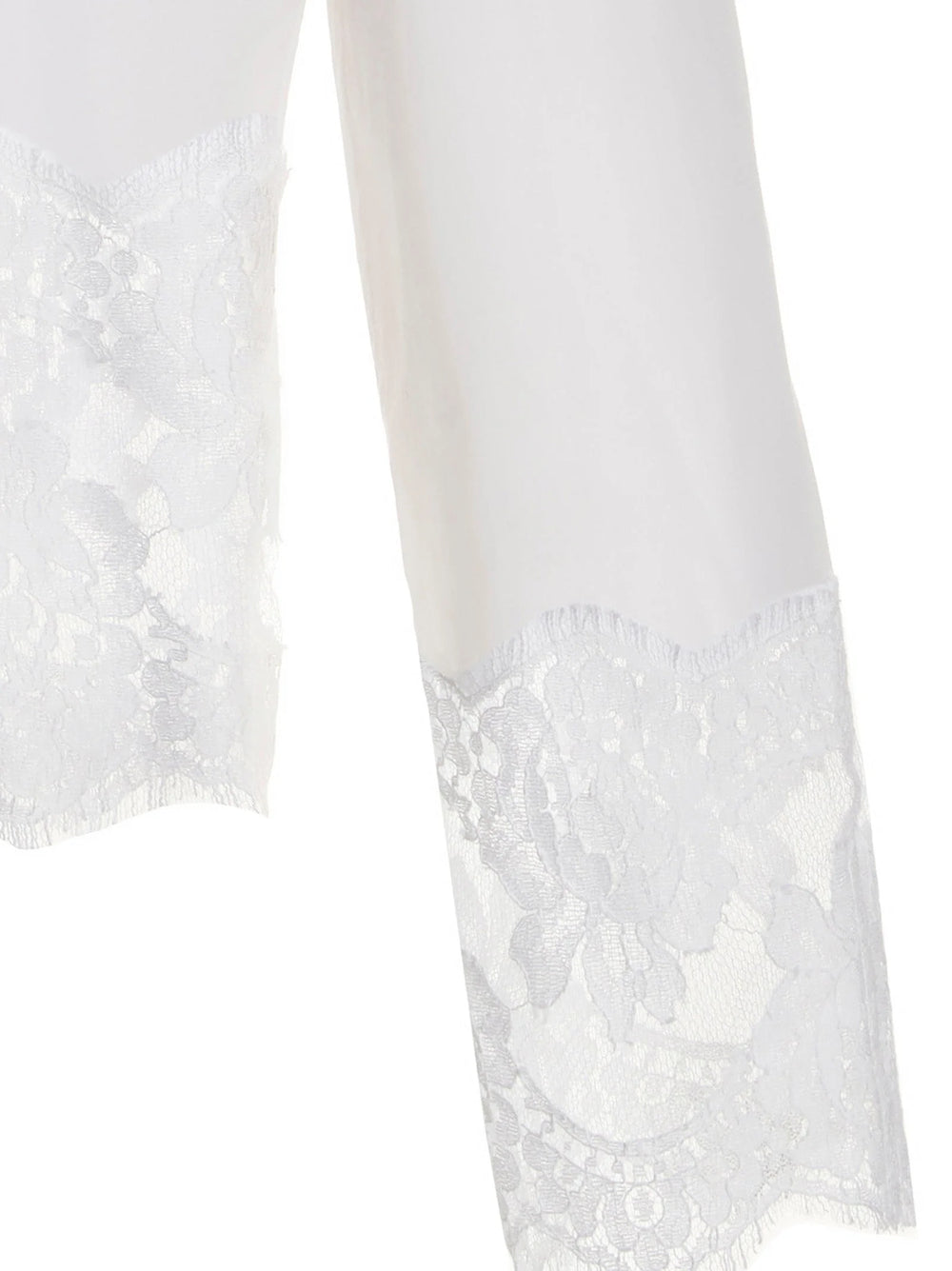 Dolce & Gabbana White Cotton Blouse
