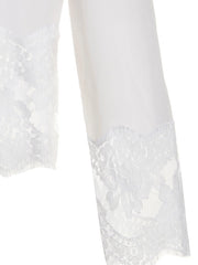 Dolce & Gabbana White Cotton Blouse