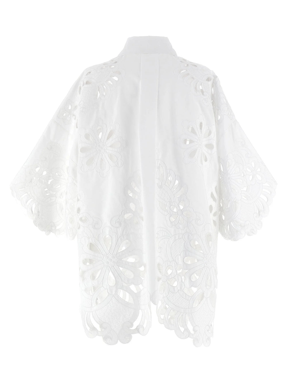 Dolce & Gabbana White Cotton Blouse - IT38