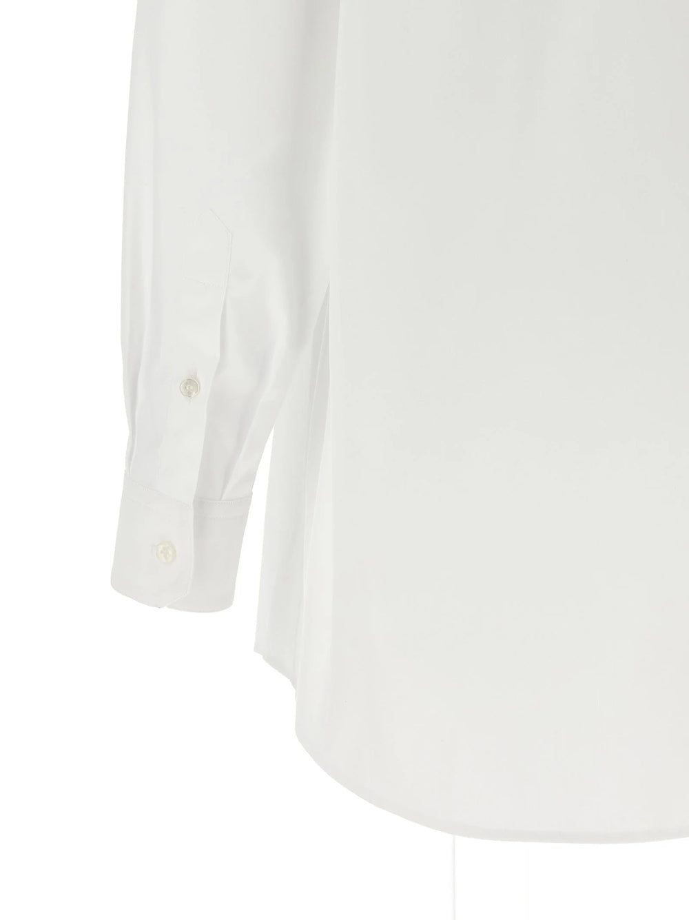 Dolce & Gabbana White Cotton Blouse - IT40