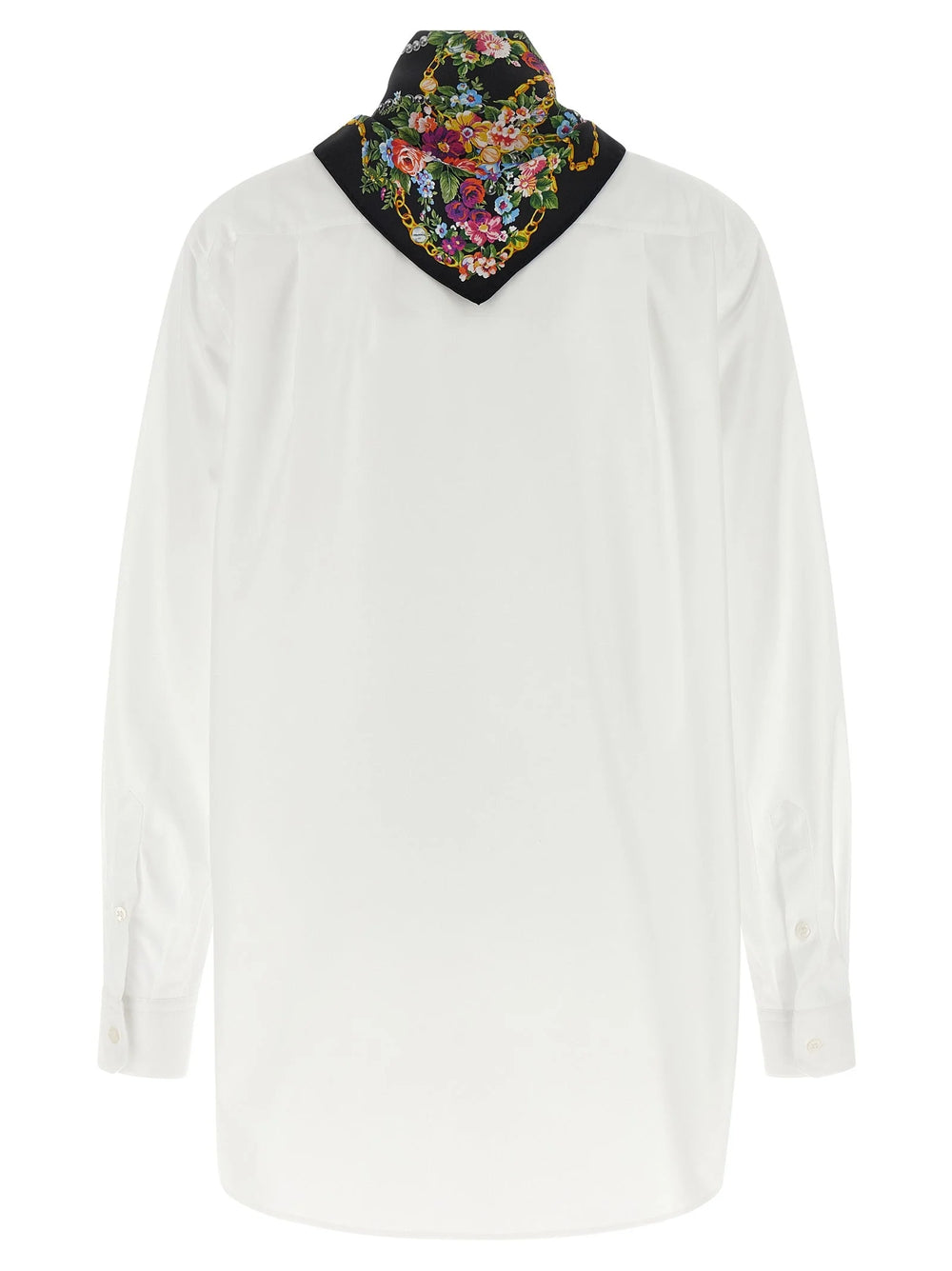 Dolce & Gabbana White Cotton Blouse - IT40