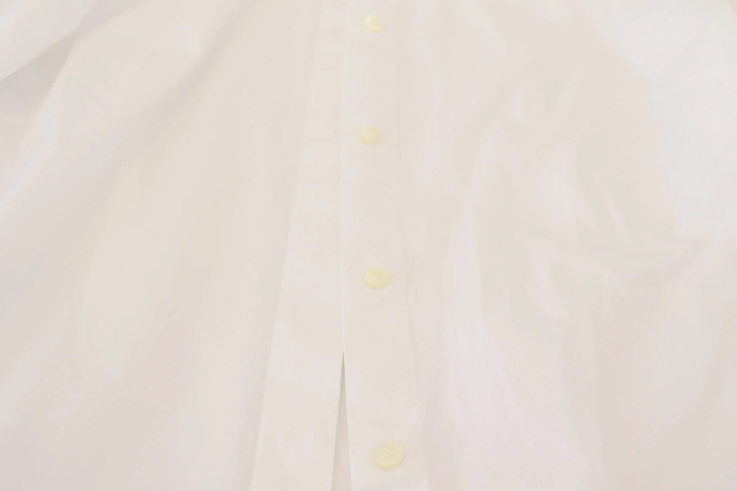 Dolce & Gabbana White Cotton Collared Long Sleeves Formal Top