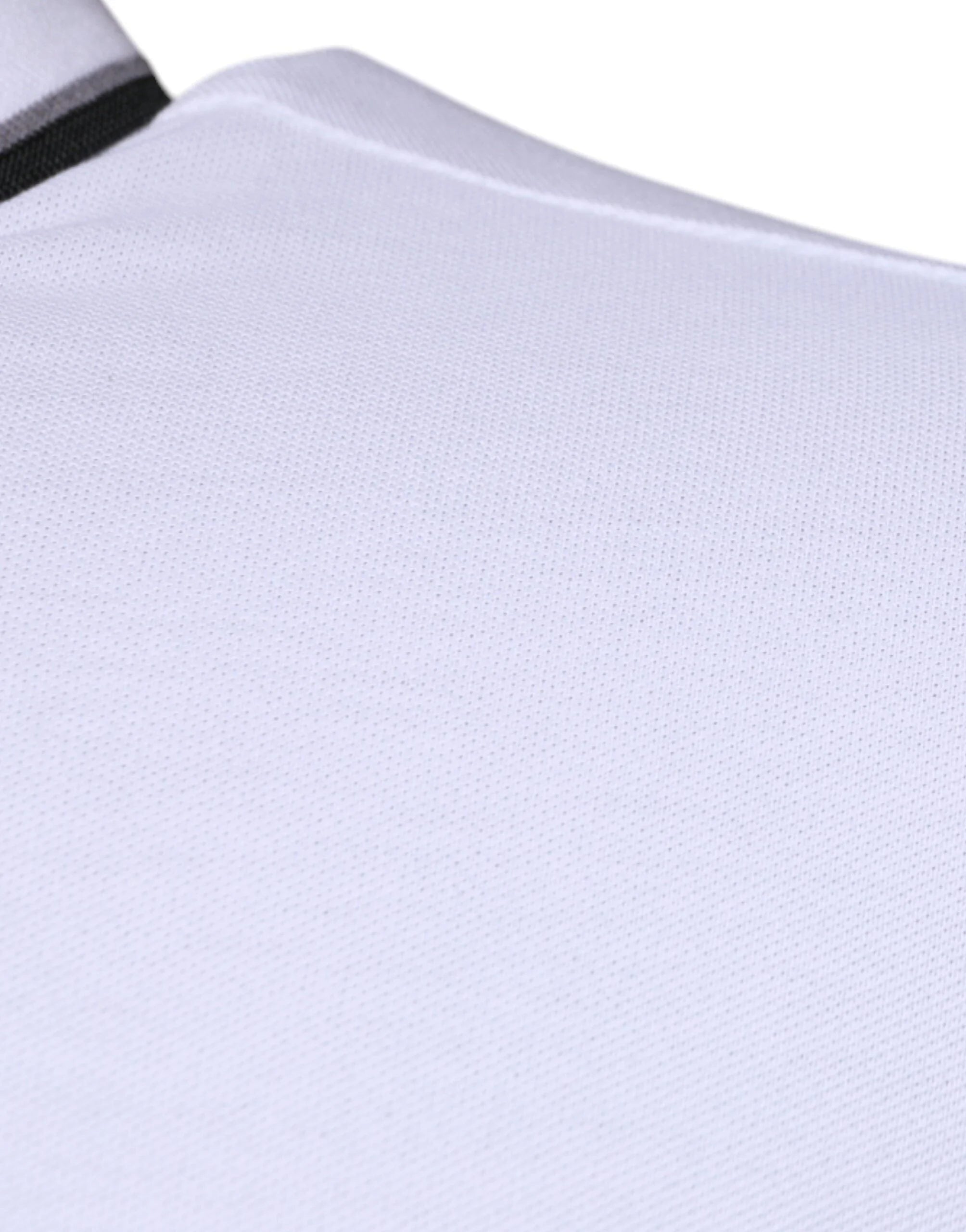 Dolce & Gabbana White Cotton Crown Collared Polo T-shirt - IT44 | XS - Polos