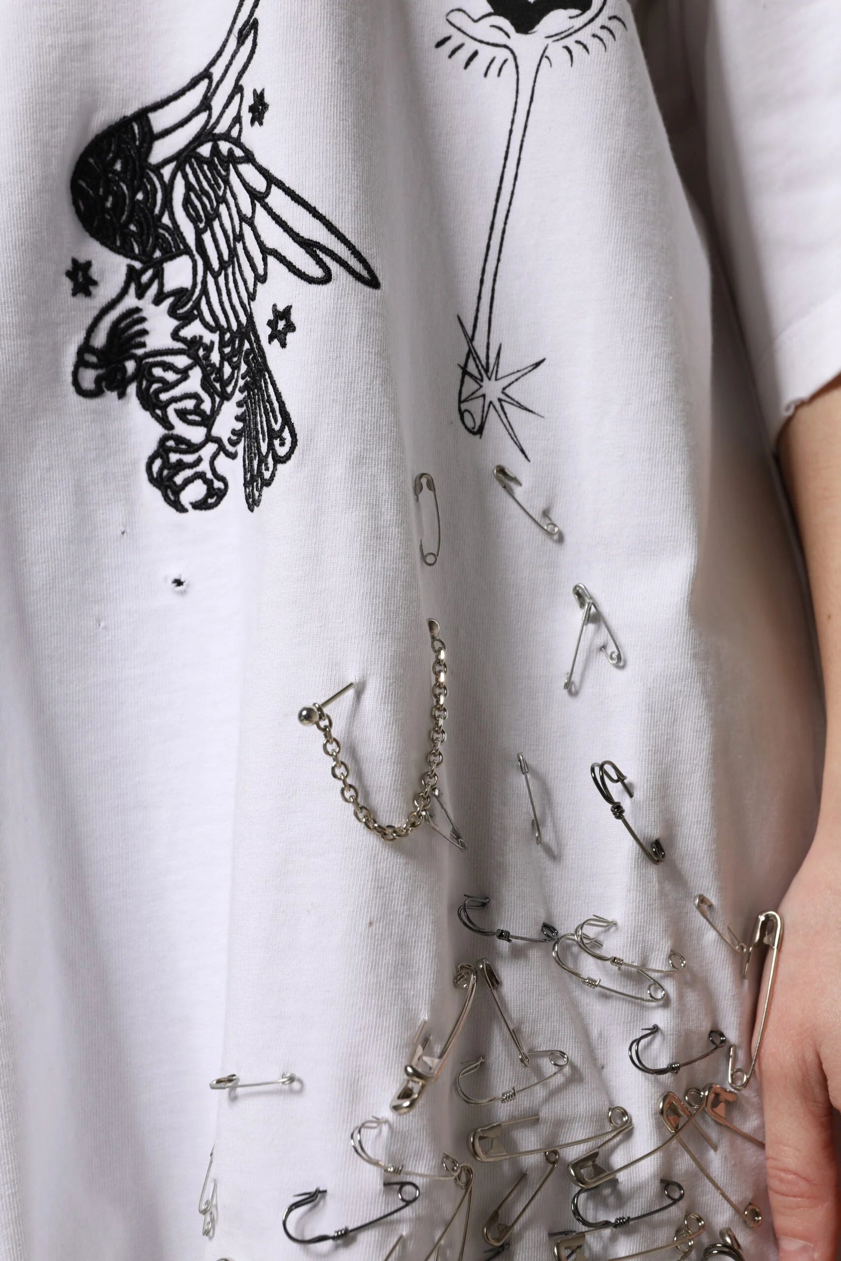 Dolce & Gabbana White Cotton DG BLESSED Printed T-shirt - IT44 | L - T-Shirts