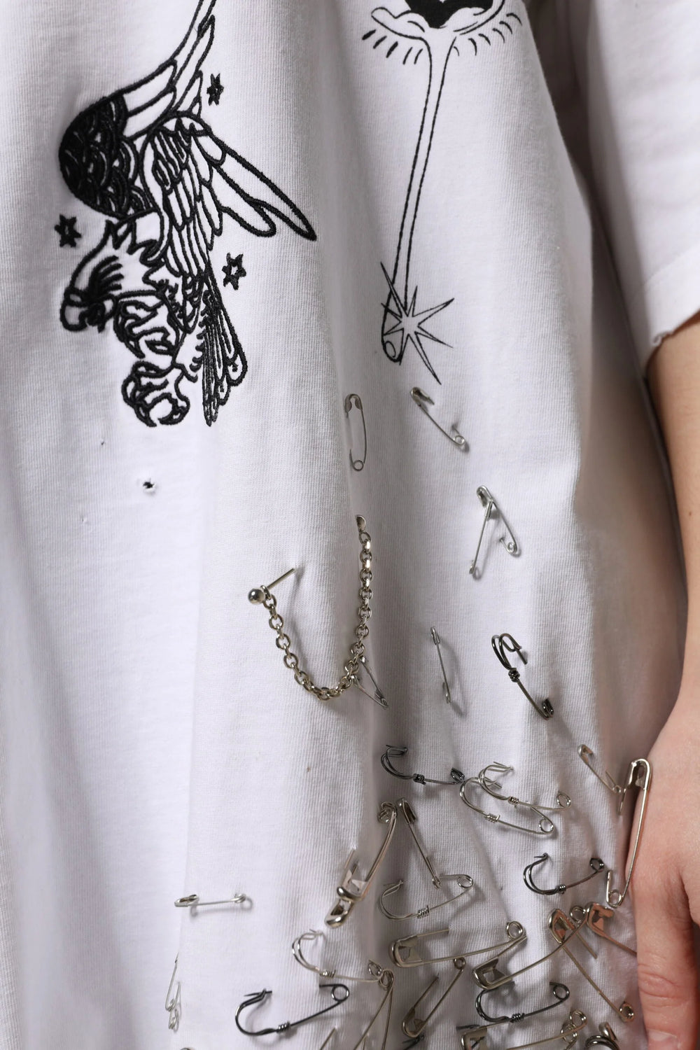 Dolce & Gabbana White Cotton DG BLESSED Printed T-shirt - IT44 | L - T-Shirts