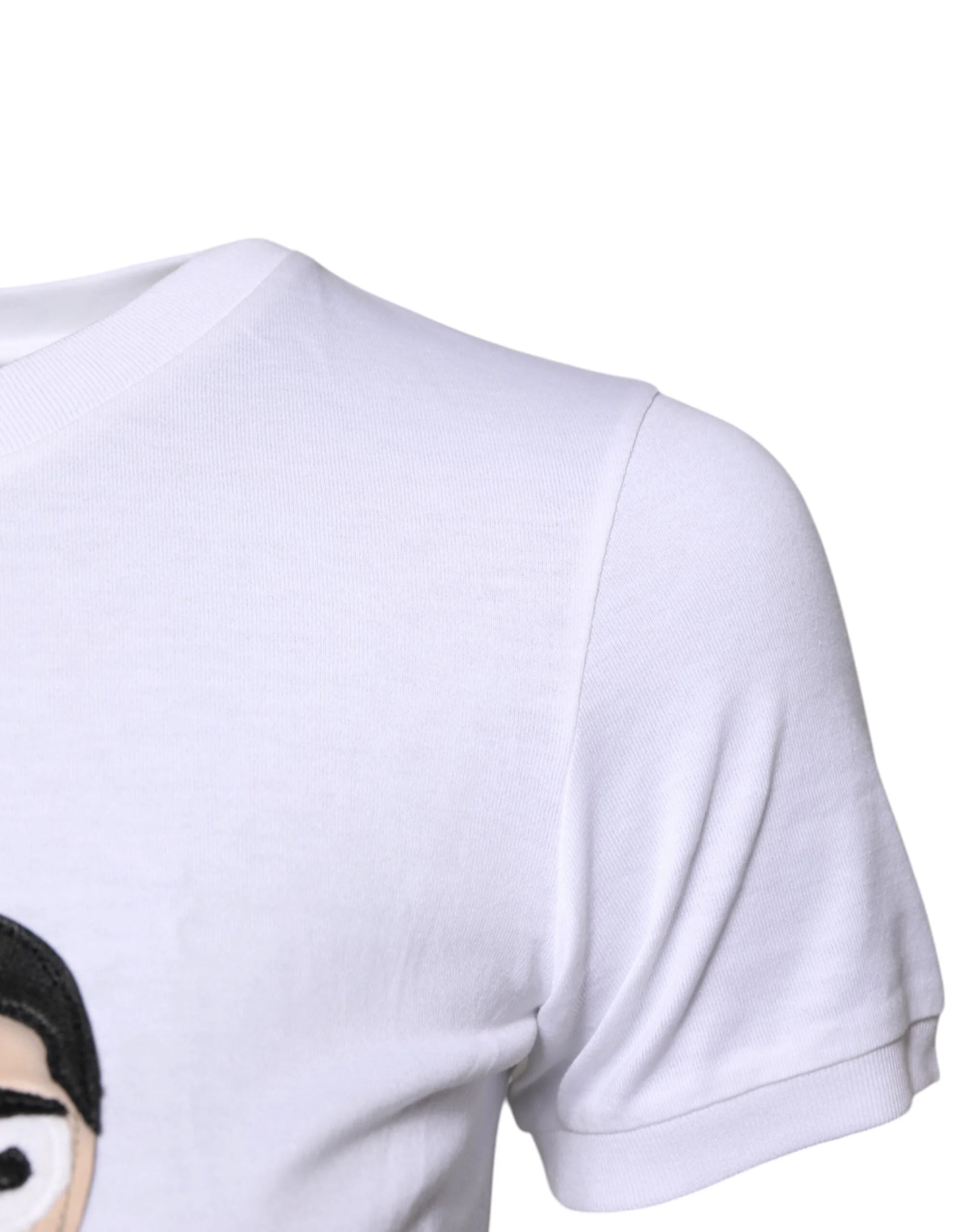 Dolce & Gabbana White Cotton #DGFAMILY Embroidery T-shirt - IT36|XXS - T-Shirts