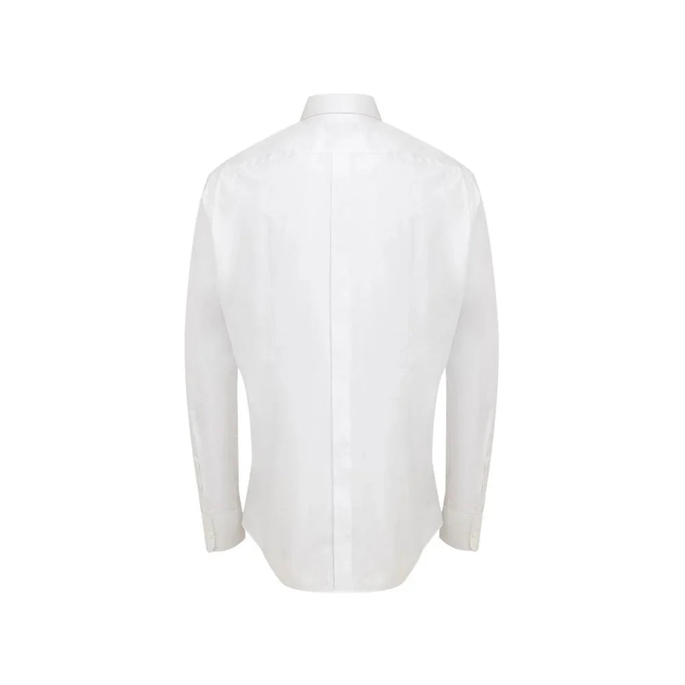 Dolce & Gabbana Bílá bavlněná košile - 38