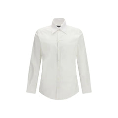 Dolce & Gabbana White Cotton Dress Shirt - 39