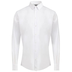 Dolce & Gabbana White Cotton Dress Shirt - 44