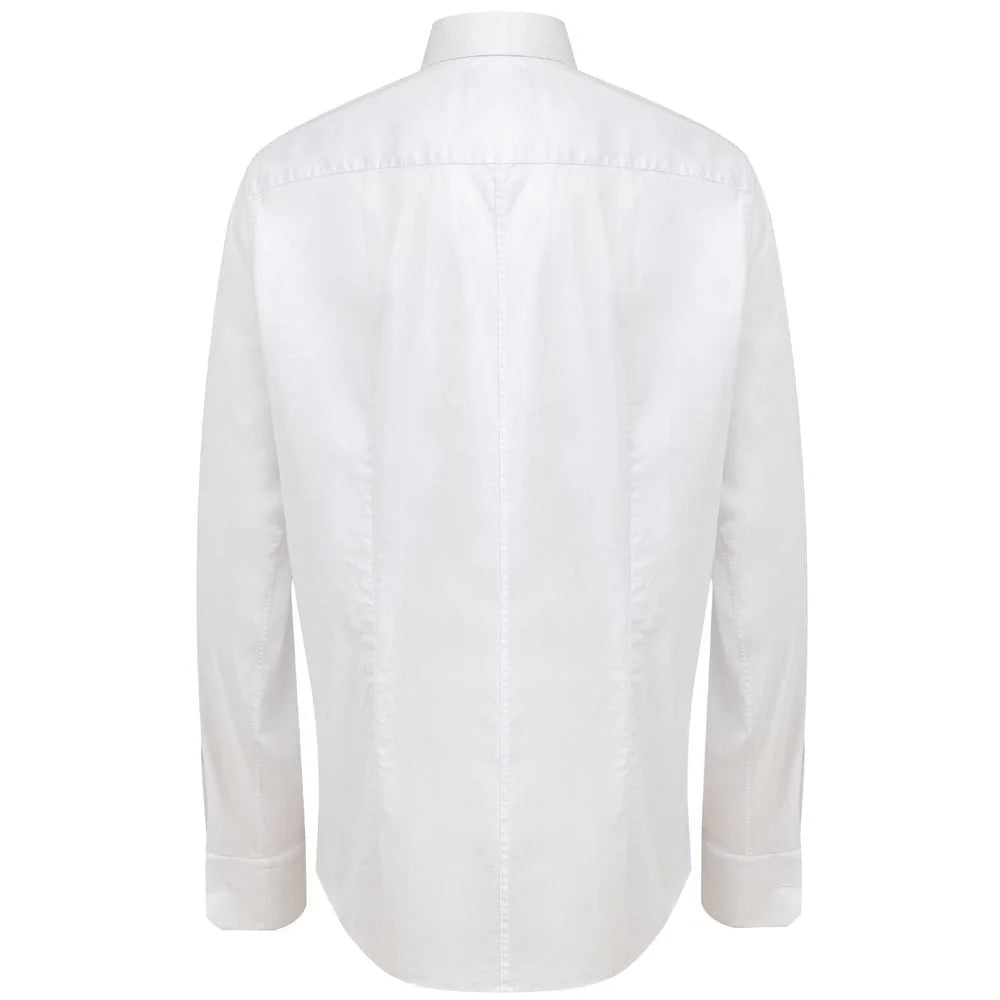 Dolce & Gabbana White Cotton Dress Shirt - 44